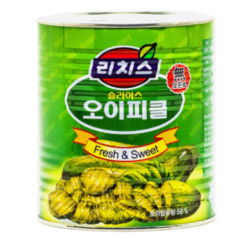 동서식품 리치스 슬라이스 오이피클 3kg (2개)_이미지