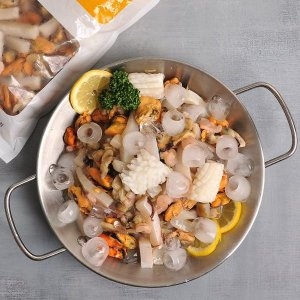 푸르젠 냉동 간편 손질된 해물모듬 해물믹스 5종 700g 5팩_이미지