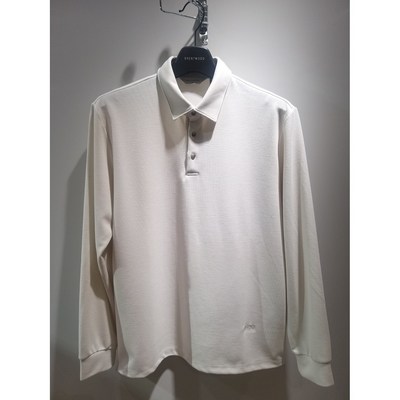 브렌우드 투톤베이직넥티셔츠tax111ivx 아이보리 110_이미지