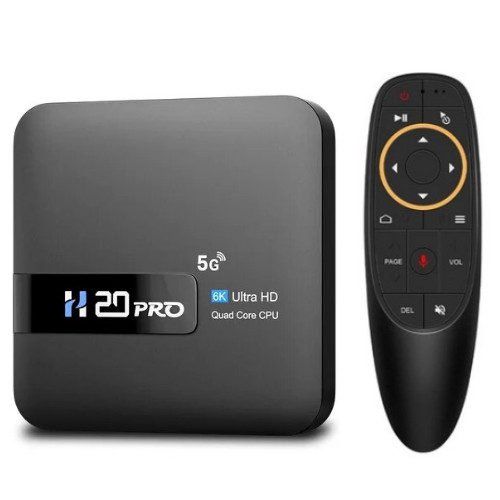 H20PRO 스마트 안드로이드 TV 박스 + 보이스리모트
