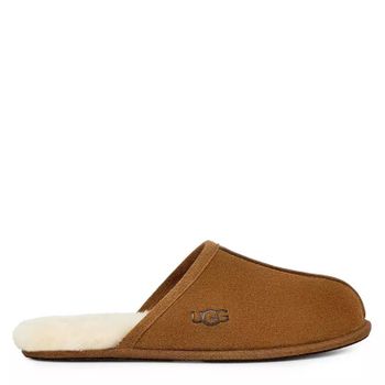 남성 뮬 Mens Scuff Mule Slippers Chestnut 10102905 135613301_이미지