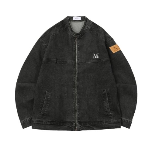 무센트 에펠 커팅 데님 바이커 자켓 남녀공용 P00000OE_이미지