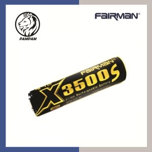 페어맨 18650 충전지 X3500 보호회로 삼성 셀 배터리