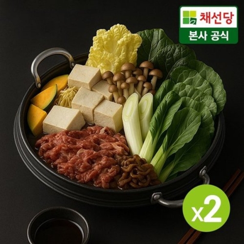 채선당  관서식 정통 스키야끼 1.15kg[2개]