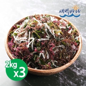 새벽바다 염장 해초모듬 2kg (3개)_이미지
