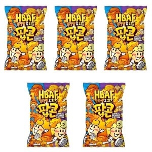 (주)바프 HBAF 카라멜&치즈 팝콘 80g (5개)