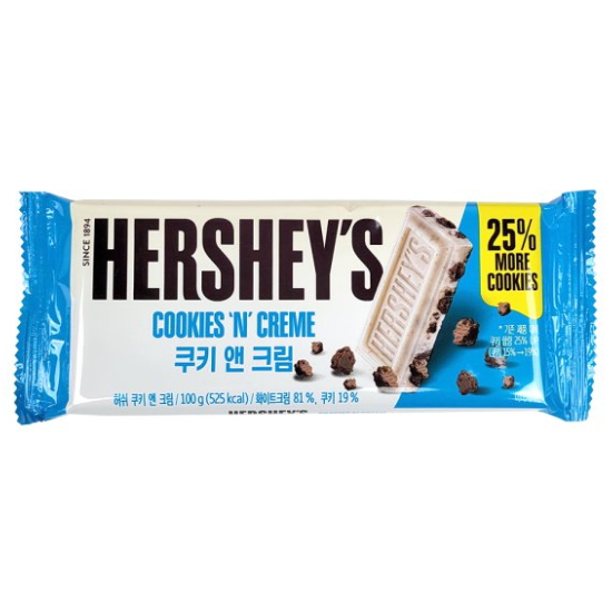 허쉬 쿠키앤크림 100g (2개)_이미지