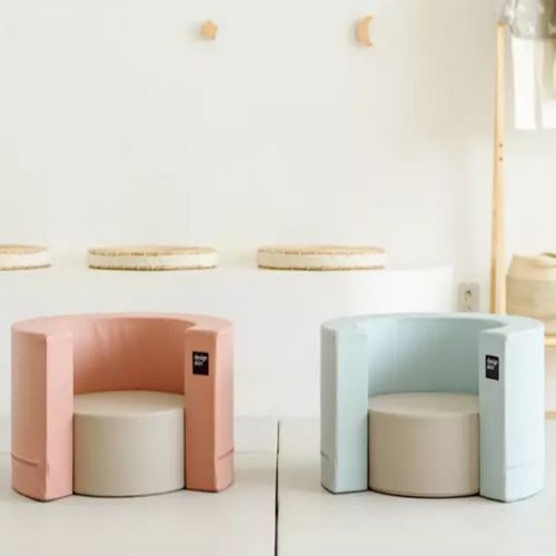 디자인스킨 터널플러스 유아 가죽 소파 1인용_이미지