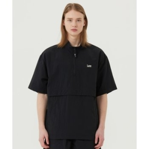 나일론 반팔 아노락 블랙 LE2502JK11BK_이미지