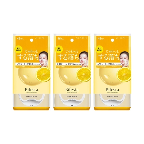 맨담 비페스타 미셀라 클렌징 티슈 퍼펙트 글로우 46매 (3개)