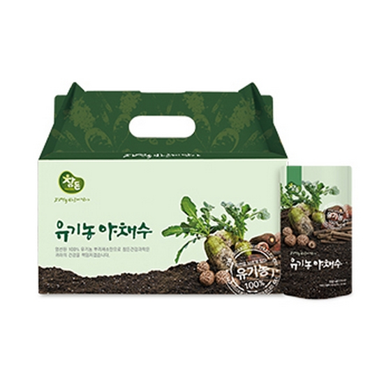 참든건강과학 유기농 야채수 150ml 30포 (1개)_이미지