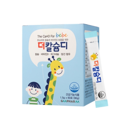  콜마비앤에이치 지엠팜 더칼슘디 1.5g 60포 [2개]