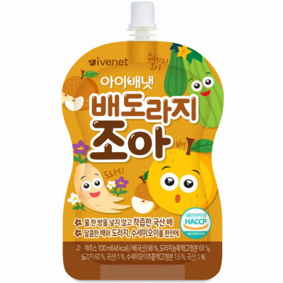 아이배냇 배도라지 조아 100ml (20개)_이미지