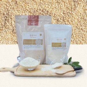 국산100 찹쌀가루 500g 쌀가루 백설기 떡재료