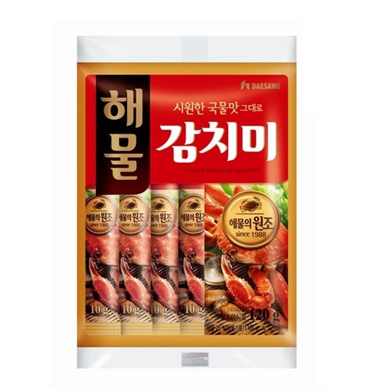 대상 해물 감치미 스틱형 120g이미지입니다. 누르면 해당 게시물로 새창이동합니다.