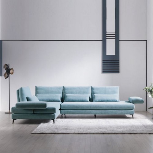 에싸 디오마레 코너스윙형 스윙기능 리브 패브릭 소파 4인용_이미지