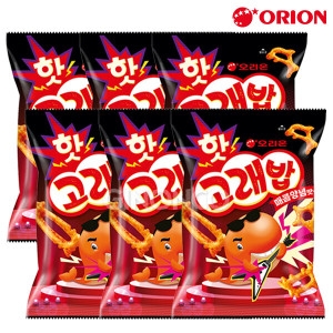 오리온 핫고래밥 매콤양념맛 118g (6개)
