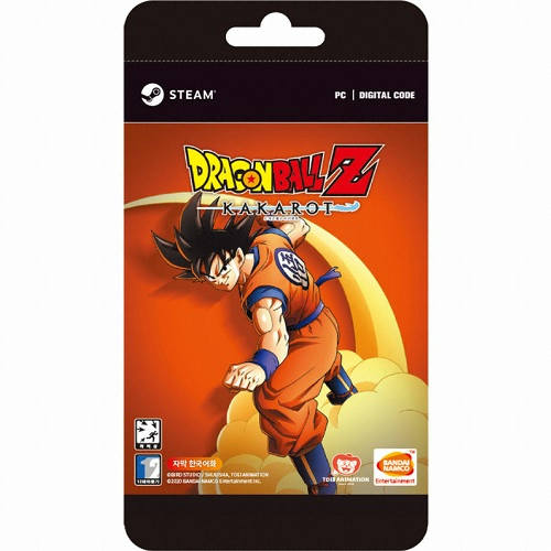  드래곤볼 Z 카카로트 한글판 PC, 패키지코드
