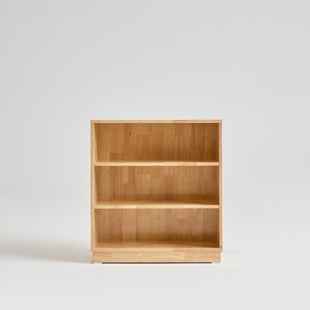 모디 3단 3칸 낮은 원목 교구장 700