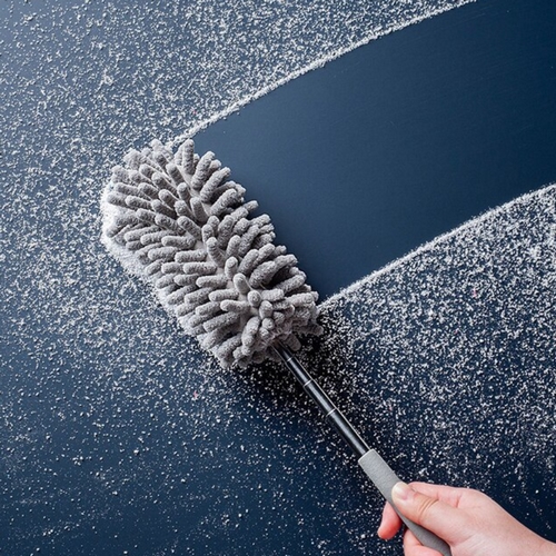 길이조절형 황사 꽃가루 극세사 먼지털이