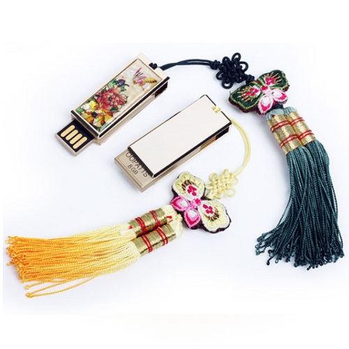 신강정보시스템 오파츠 자개 나비목단백 (16GB)_이미지