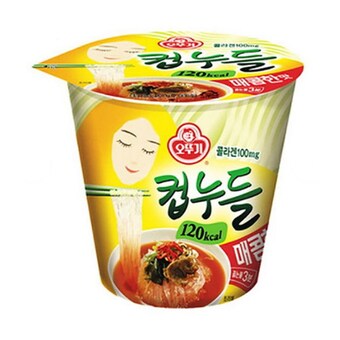 오뚜기 컵누들 매콤한맛 37.8g