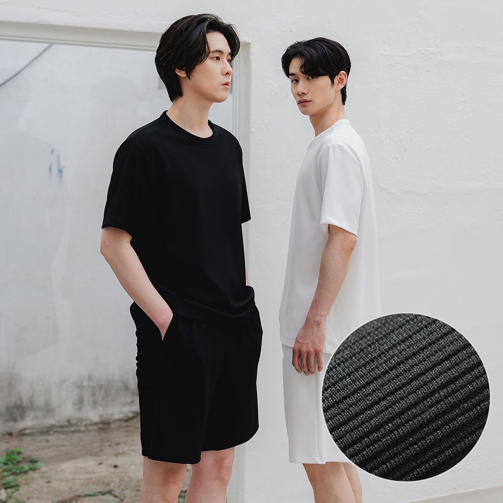 앨빈클로 플리츠 무지 반팔티 DLX-1203_이미지