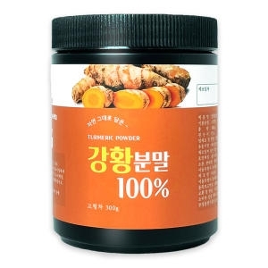  헬로우그린 헬로우 그린 인도 강황 분말 가루 300g 터머릭 커큐민