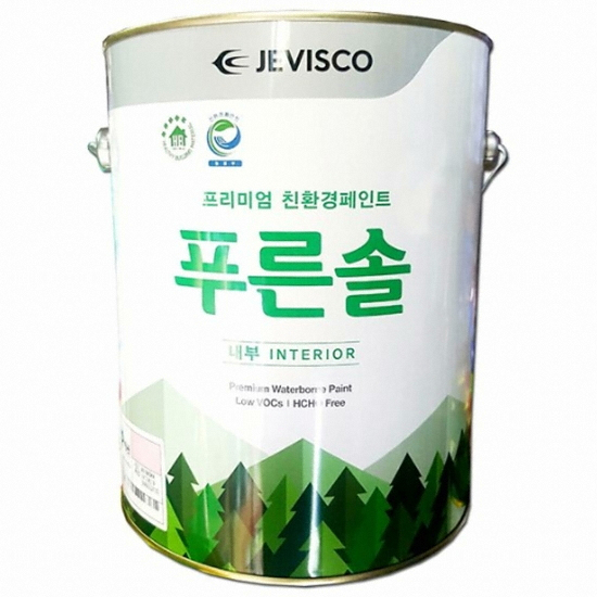 제비표 제비스코 푸른솔 프로 내부 페인트 (4L)_이미지