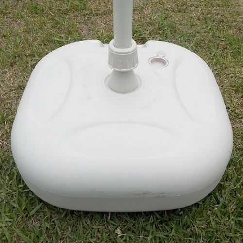 아웃팅 화이트 물통 받침대_이미지
