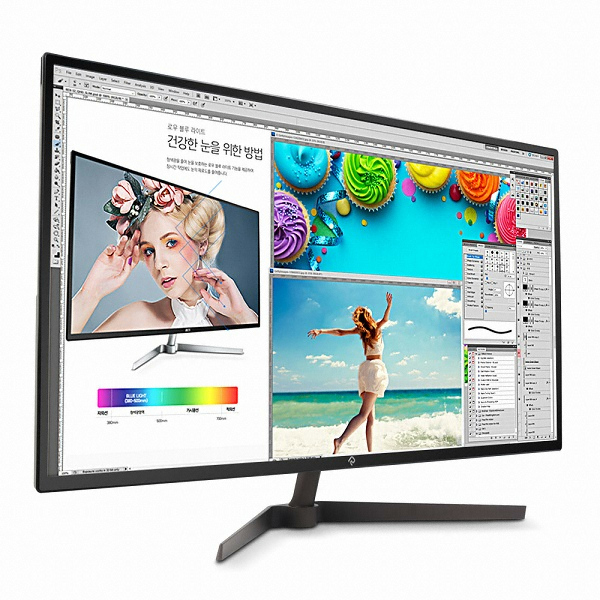 래안텍 REX-32 QHD Slim 무결점
