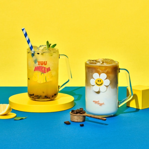 위글위글 아이스머그 유메이크미스마일 480ml 2조 세트