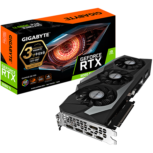 GIGABYTE 지포스 RTX 3080 Ti GAMING OC D6X 12GB 제이씨현_이미지
