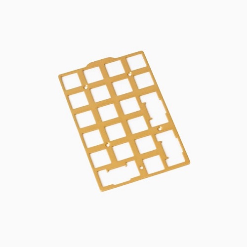 Keychron Q0 커스텀 보강판 (황동)_이미지