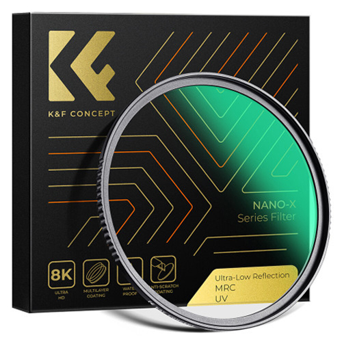 K&F Concept NANO-X Ultra Low Reflection UV MRC 렌즈필터 (77mm)_이미지