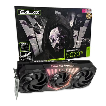 <b>갤럭시</b> GALAZ 지포스 RTX 5070 Ti HOF GAMING BLACK D7 16GB