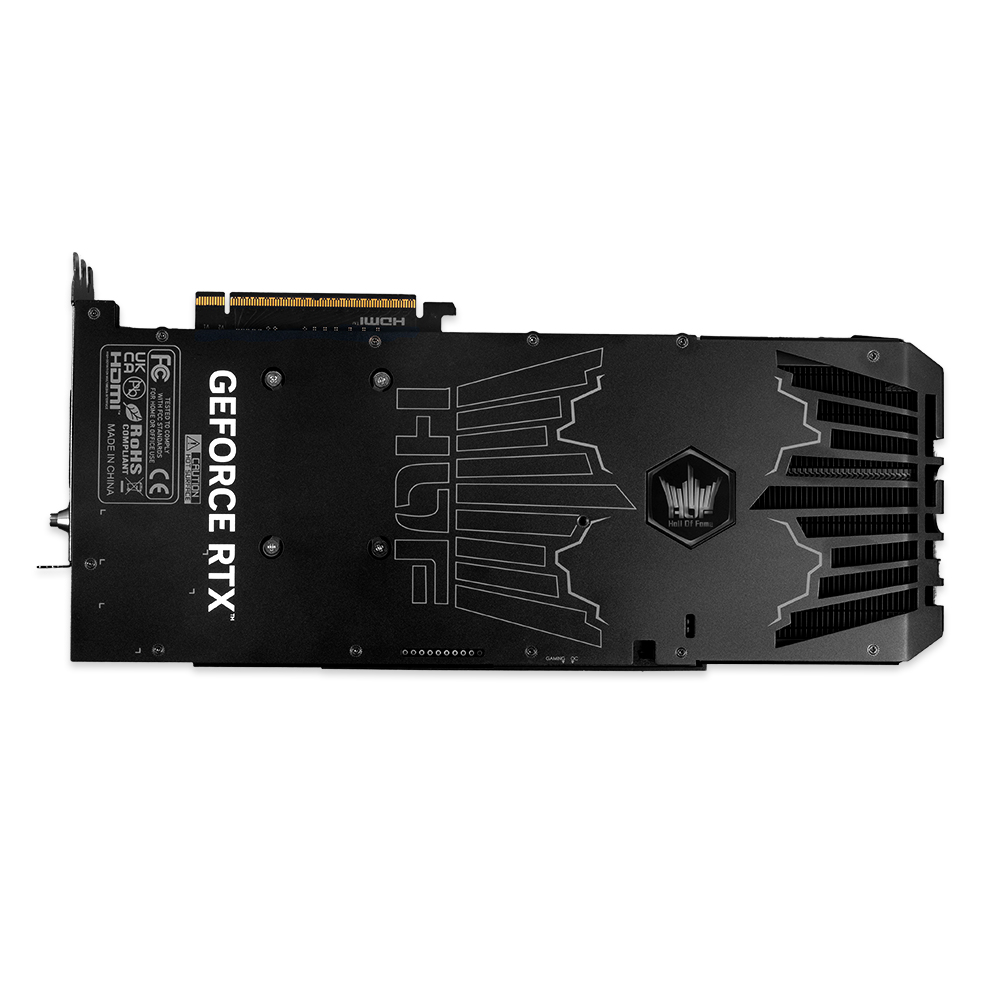 갤럭시 GALAZ 지포스 RTX 5070 Ti HOF GAMING BLACK D7 16GB_이미지