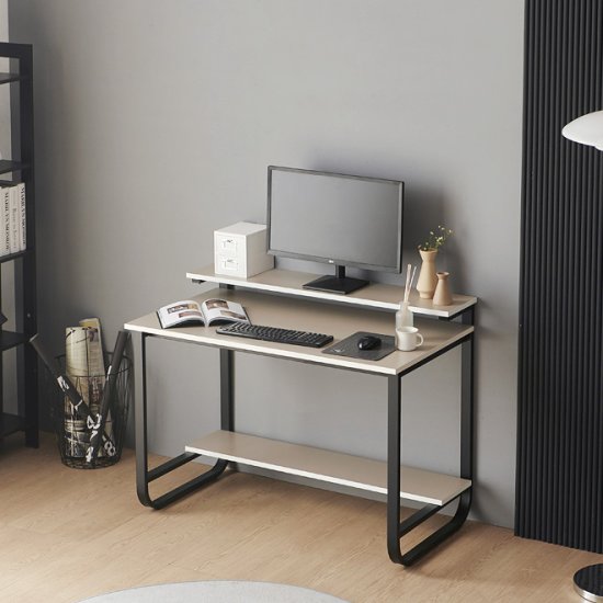 헤이미쉬홈 샘스틸 1단 철제 컴퓨터 책상  (900x620)_이미지