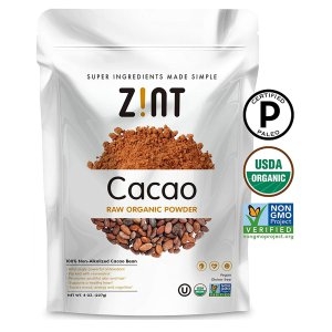 [불명] Zint 오가닉 카카오 파우더 8oz Organic Cacao Powder_이미지