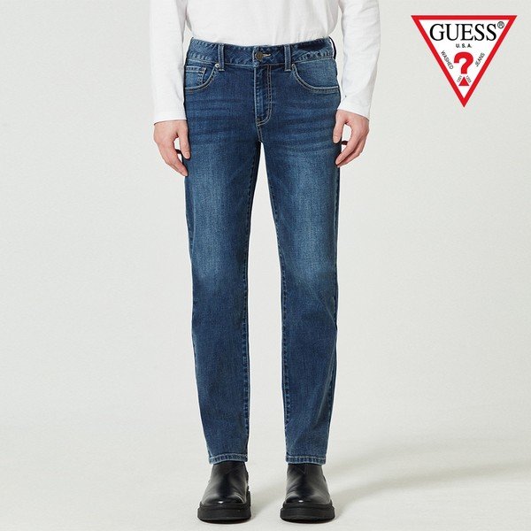 게스 DBL 캣브러쉬 크롭 스트레이트_NO1D1114_이미지