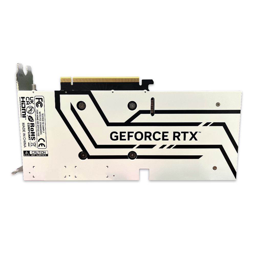 갤럭시 GALAX 지포스 RTX 4060 Ti WHITE OC V2 D6 8GB_이미지