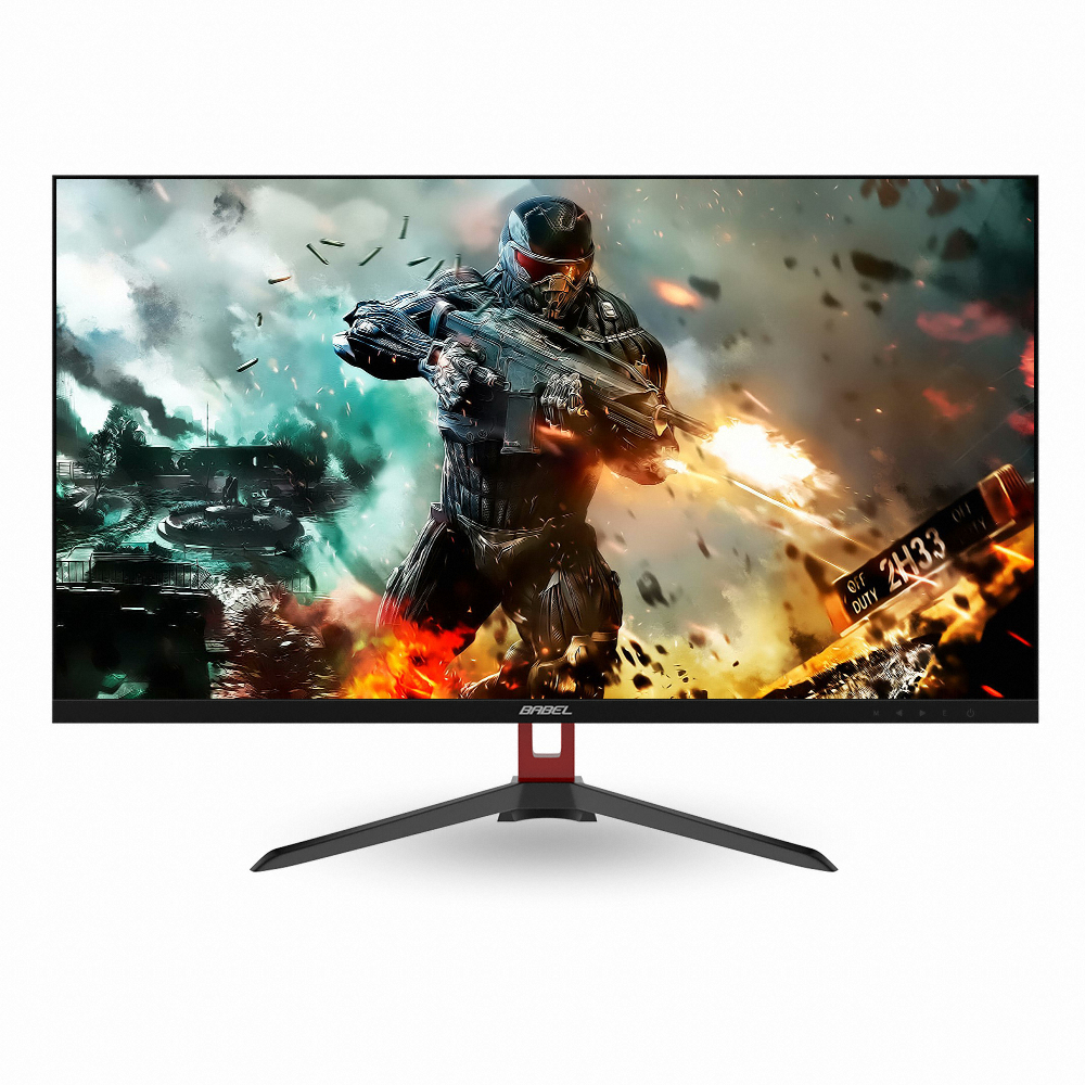 BABEL BM-2707LED HDMI 게이밍 100 베젤리스 광시야각 아이케어 무결점