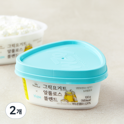 요즘 마이노멀 알룰로스 블렌드 그릭요거트 100g (2개)_이미지