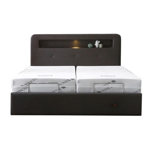 세진침대 아트리 트윈 LED모션베드 S+S (200T천연라텍스)_이미지