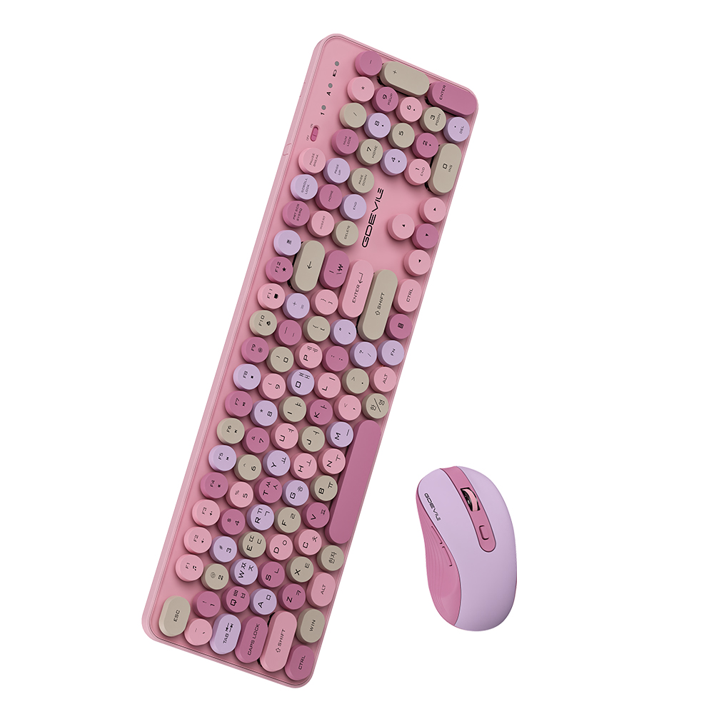 GDEVIL MK500W 무선 키보드 마우스 세트_이미지