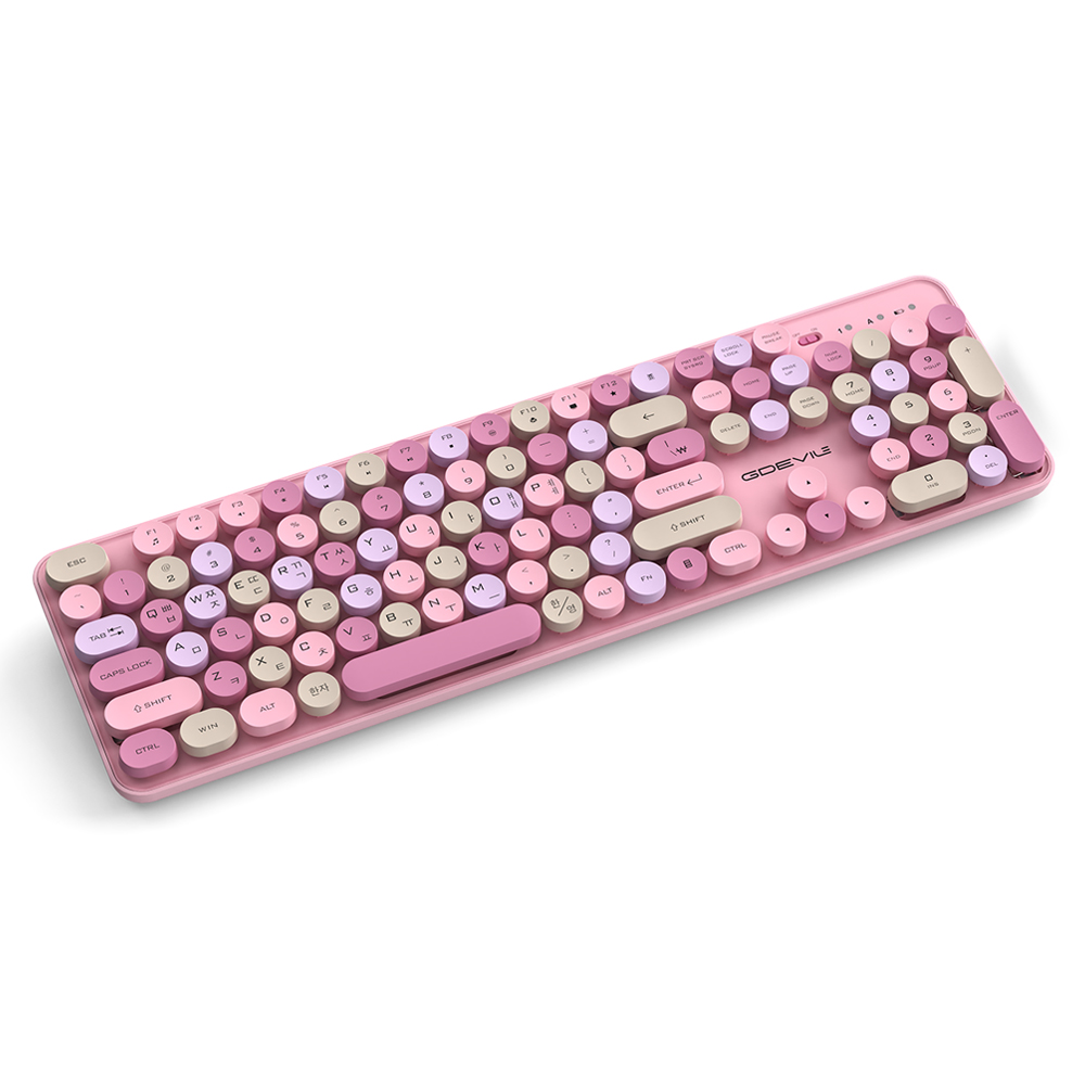 GDEVIL MK500W 무선 키보드 마우스 세트_이미지