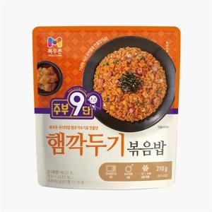 목우촌 주부9단 햄깍두기 볶음밥 210g (1개)_이미지