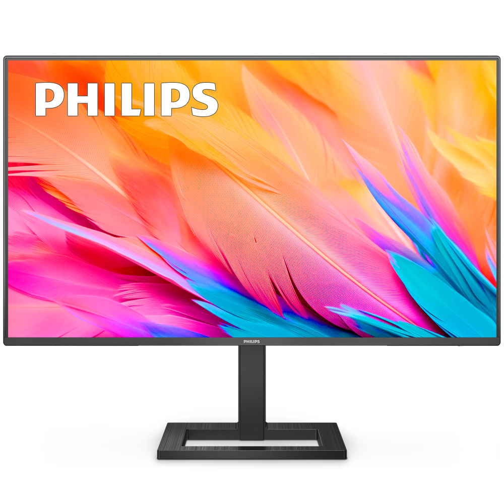 필립스 27E1N1600 QHD USB-C 4면 보더리스 100 높낮이 무결점_이미지