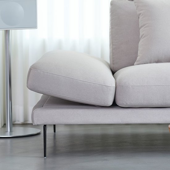 에싸 로프트 리브 패브릭 소파 4인용 (스툴포함)_이미지