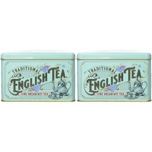 [불명] 뉴잉글리시티 트래디셔널 잉글리쉬 티 파인 브랙퍼스트 티 40티백 2팩 NewEnglishTeas Black Tea